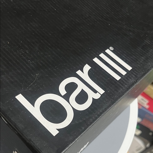 Bar III Black and White Men's Sneakers - Picture 10 of 11